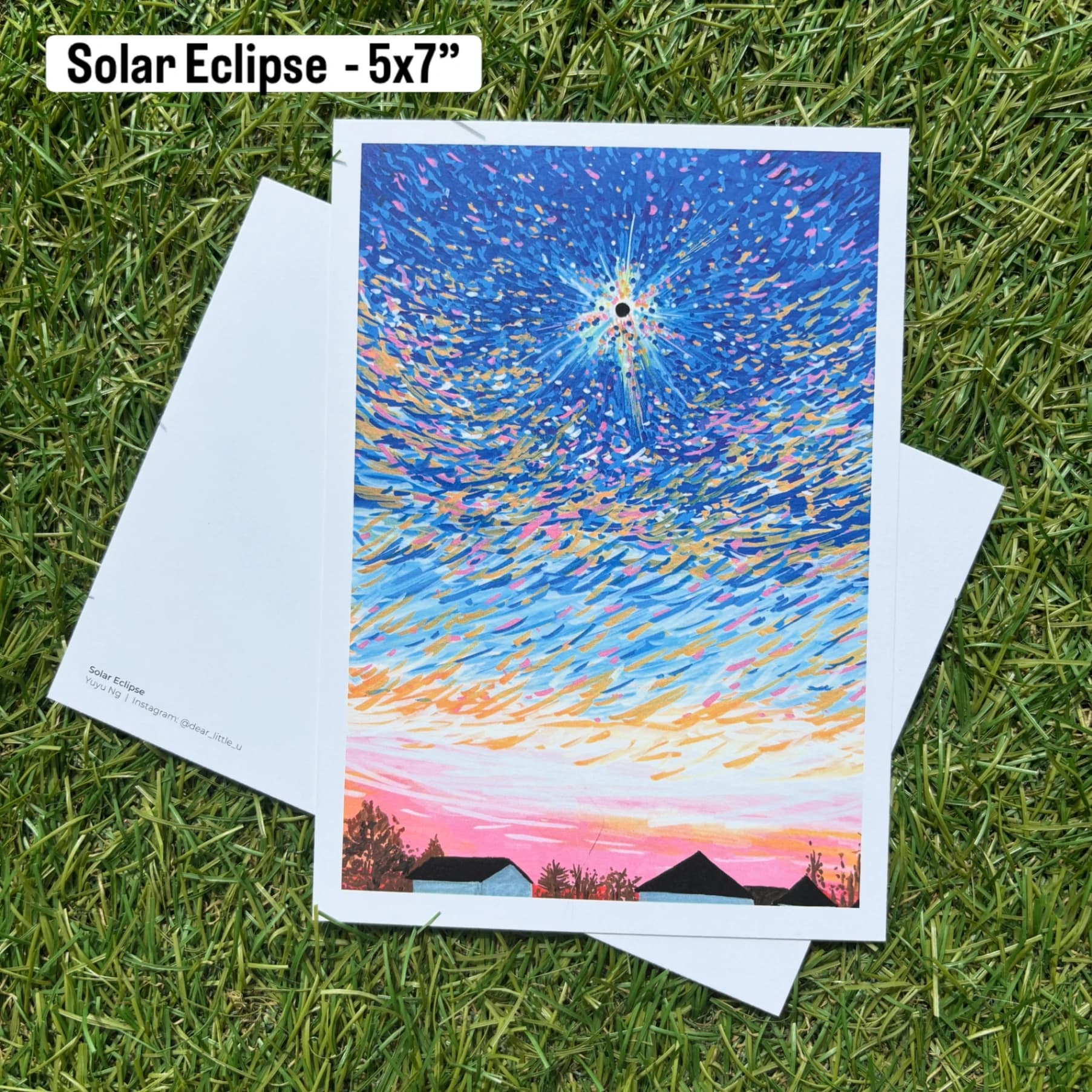 Art Print/ Postcard - Canadian Series by dear little u