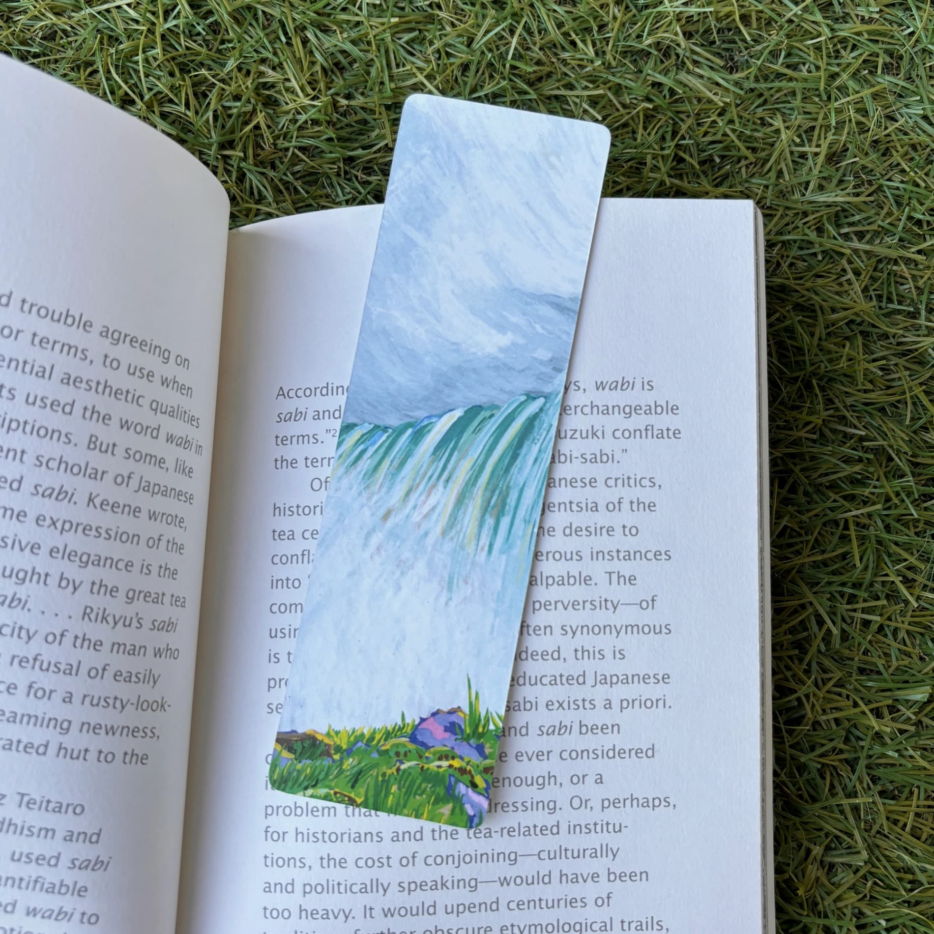 A Slice of Nature Bookmark - Hand-Cropped Canadian Landscape — photo 1