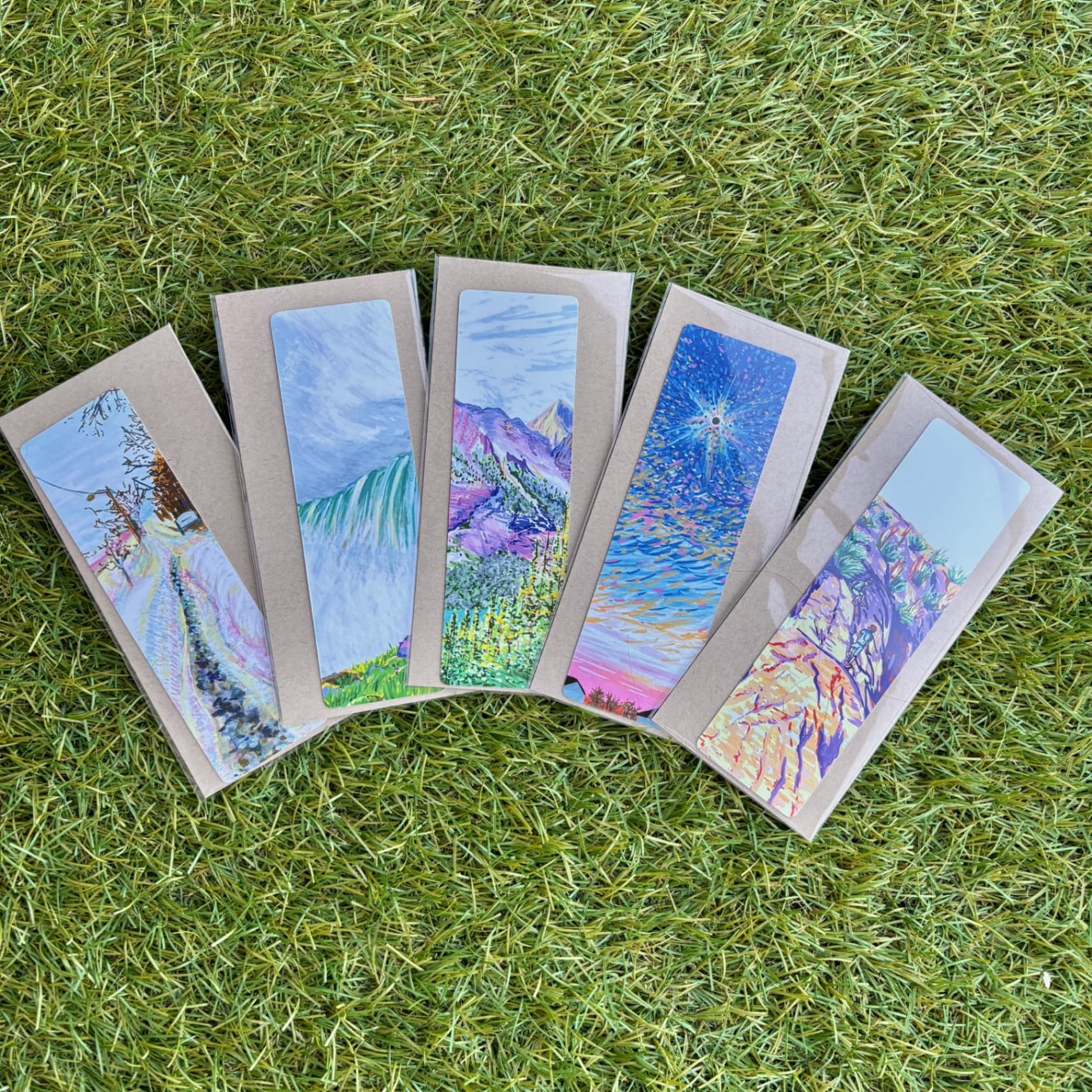 A Slice of Nature Bookmark - Hand-Cropped Canadian Landscape — photo 2